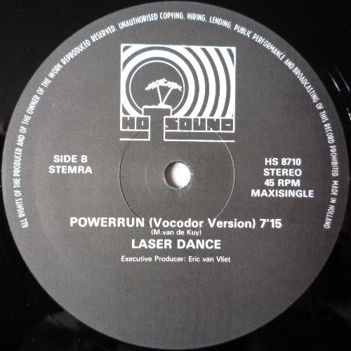Laserdance - Power Run | Hotsound Records (HS 8710) - 4 Laserdance - Power Run | Hotsound Records (HS 8710) - 4