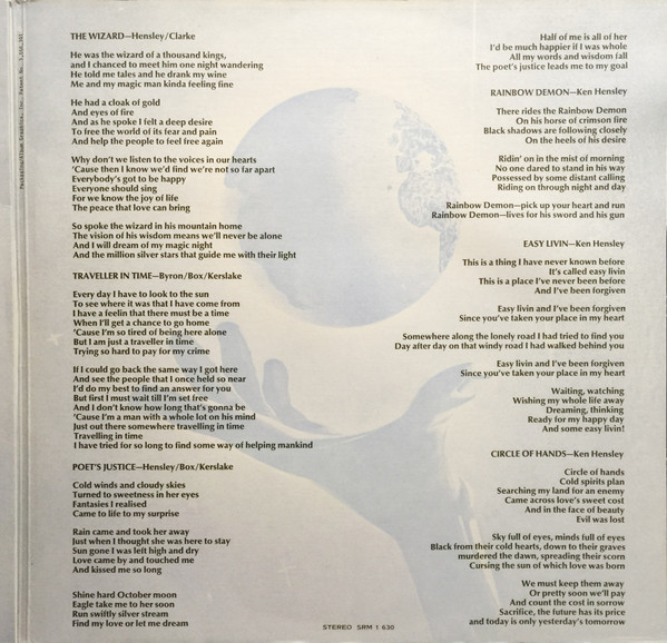 Uriah Heep - Demons And Wizards | Mercury (SRM 1 630) - 4