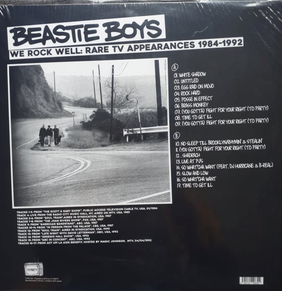 Beastie Boys - We Rock Well - Rare TV Appearances 1984-1992 | TV Party (TVPA1301) - 2