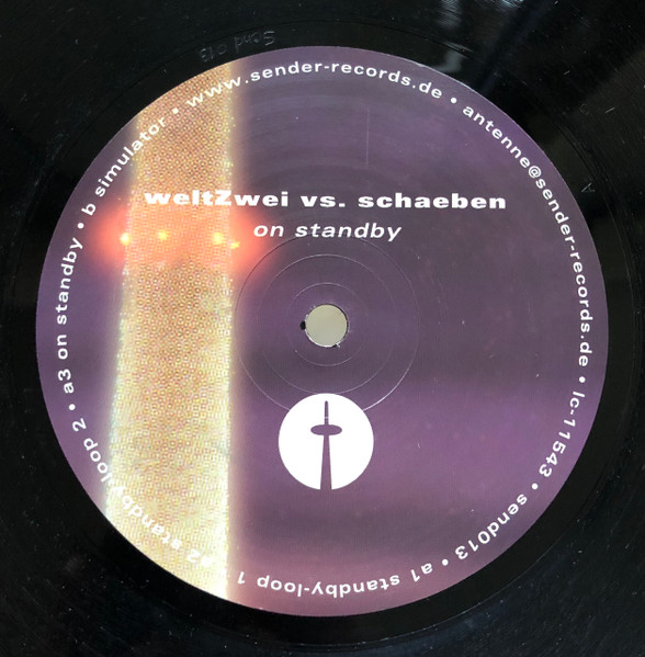 WeltZwei Vs. Thomas Schaeben - On Standby | Sender Records (send013) - main