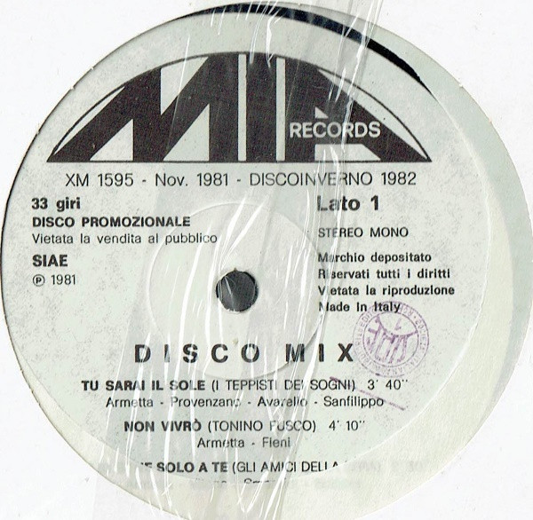 Various - Disco Mix | MIA Records (XM 1595) - main Various - Disco Mix | MIA Records (XM 1595) - main