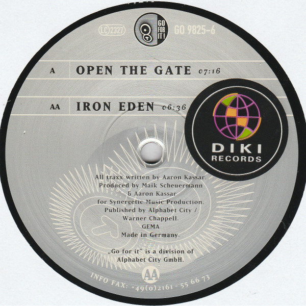 The Gate - Open The Gate / Iron Eden | Go For It (GO 9825-6) - 4