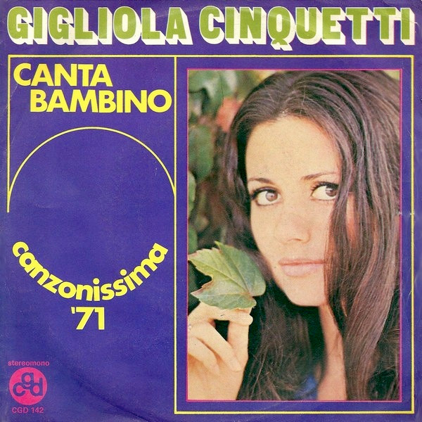 Gigliola Cinquetti - Canta Bambino | CGD (CGD 142)