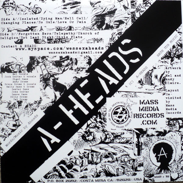 A-Heads - Discography 1982-2009 | Mass Media Records (MMR #16) - 2 A-Heads - Discography 1982-2009 | Mass Media Records (MMR #16) - 2