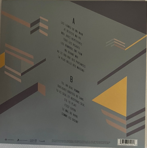 Pierre Lapointe - Paris Tristesse [Vinyl] | Audiogram (AD 10362) - 2