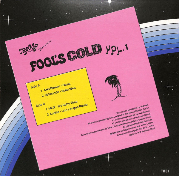 Various - Fool's Gold Vol. 1 | Taf Kif Records (TK01) - 2 Various - Fool's Gold Vol. 1 | Taf Kif Records (TK01) - 2
