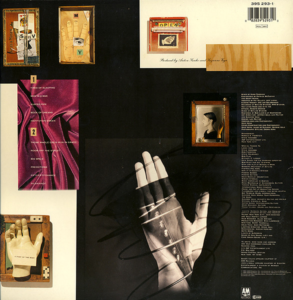 Suzanne Vega - Days Of Open Hand | A&M Records (395 293-1) - 2