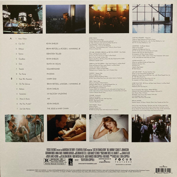 Various - Lost In Translation (Music From The Motion Picture Soundtrack) | Emperor Norton (603497843510) - 2