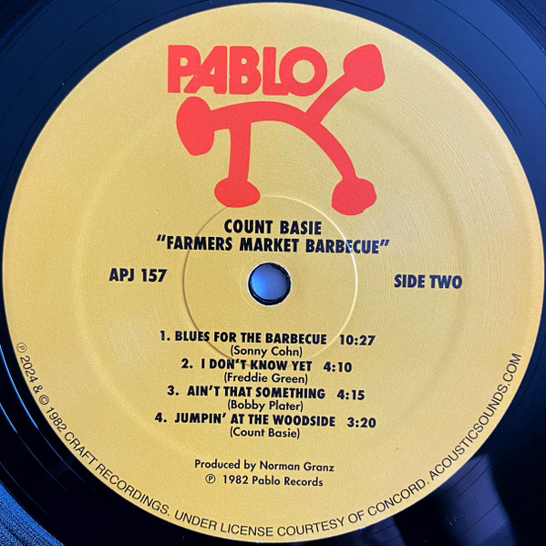 Count Basie Big Band - Farmers Market Barbecue | Analogue Productions (APPJ 157) - 4