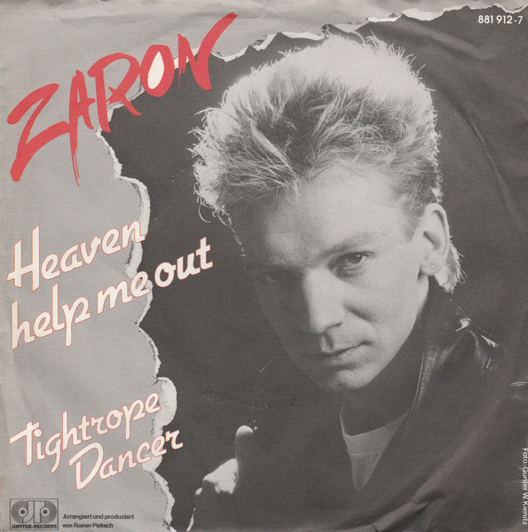 Andreas Zaron - Heaven Help Me Out / Tightrope Dancer | Jupiter Records (881 912-7) - main