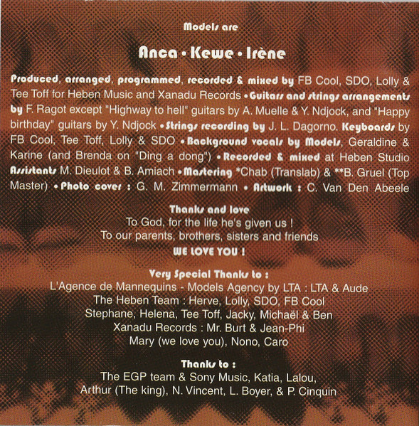 Models - The Album | Epic Group Project (EGP 509311 2) - 4 Models - The Album | Epic Group Project (EGP 509311 2) - 4