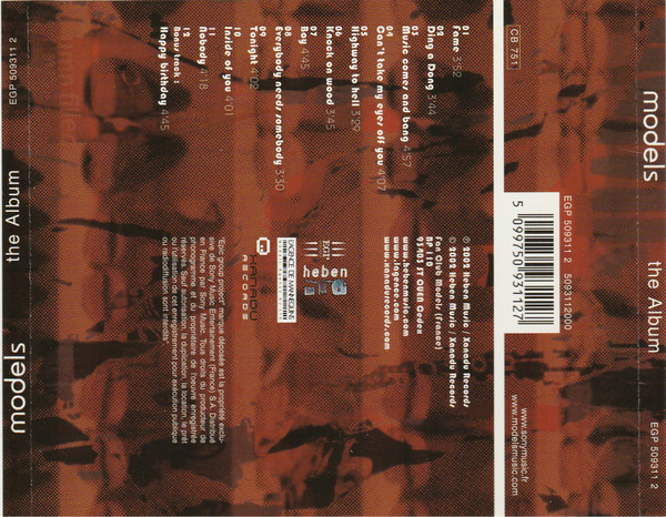 Models - The Album | Epic Group Project (EGP 509311 2) - 2 Models - The Album | Epic Group Project (EGP 509311 2) - 2