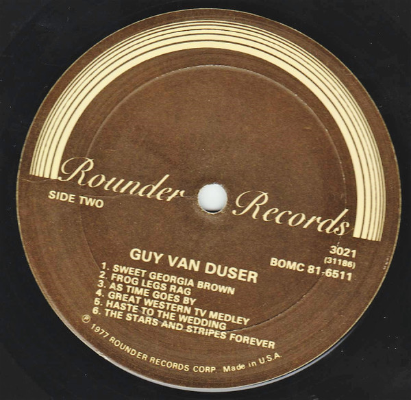 Guy Van Duser - Finger Style Guitar Solos | Rounder Records (3021) - 3 Guy Van Duser - Finger Style Guitar Solos | Rounder Records (3021) - 3