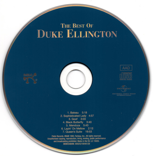 Duke Ellington - The Best Of Duke Ellington | Pablo Records (00025218040129) - 3