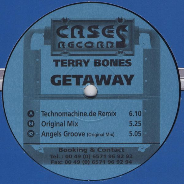 Terry Bones - Getaway | Cases Records (CASES 8) - main