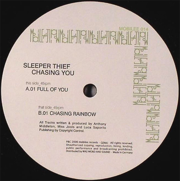 Sleeper Thief - Chasing You | Mobilee (MOBILEE 014)