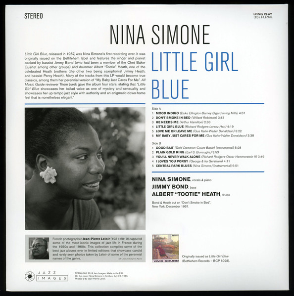 Nina Simone - Little Girl Blue | Jazz Images (37010) - 3