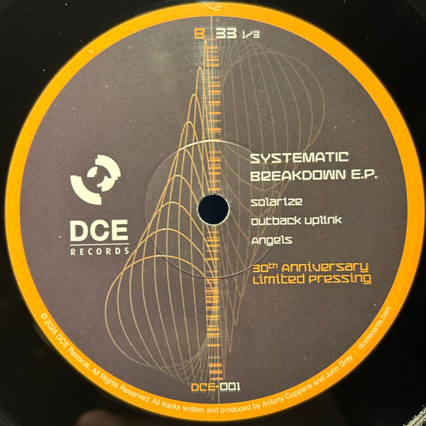 DCE - Systematic Breakdown E.P. | DCE Records (DCE-001) - 2 DCE - Systematic Breakdown E.P. | DCE Records (DCE-001) - 2