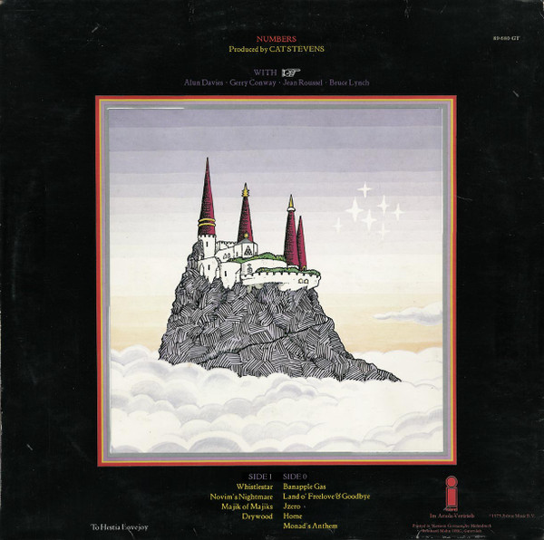Cat Stevens - Numbers (A Pythagorean Theory Tale) | Island Records (89 680 GT) - 2