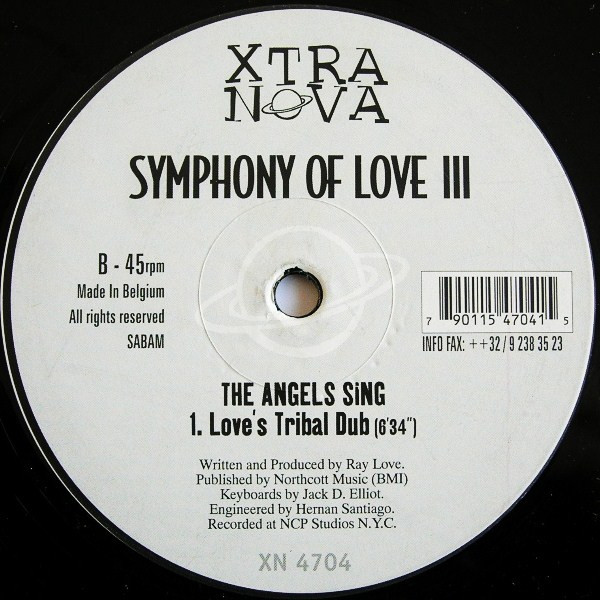Symphony Of Love - The Angels Sing | Xtra Nova (XN 4704) - 2