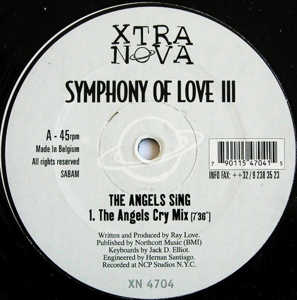 Symphony Of Love - The Angels Sing | Xtra Nova (XN 4704)
