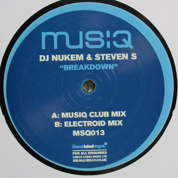 DJ Nukem & Steven S - Breakdown | Musiq (MSQ013) - main DJ Nukem & Steven S - Breakdown | Musiq (MSQ013) - main