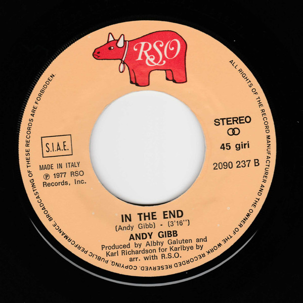 Andy Gibb - I Just Want To Be Your Everything | RSO (2090 237) - 4