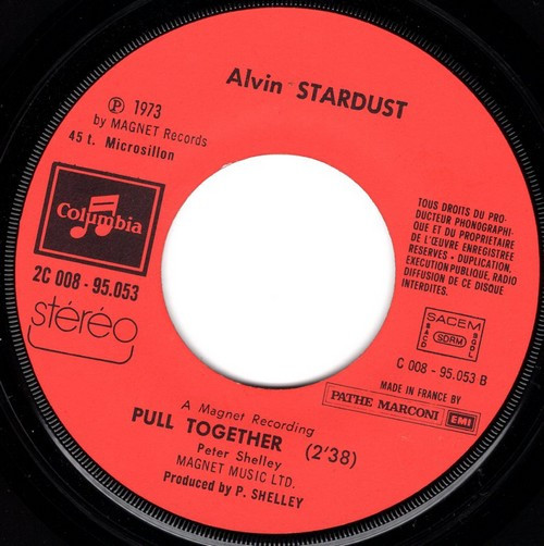 Alvin Stardust - My Coo Ca Choo | Columbia (2C 008- 95053) - 4