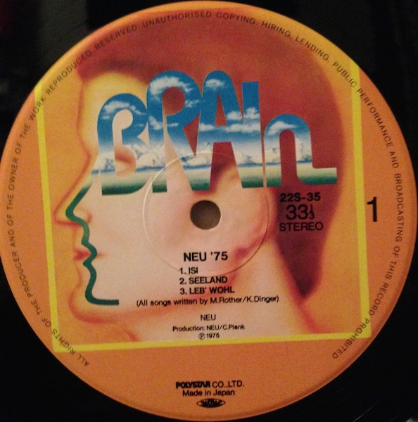 Neu! - Neu! '75 | Brain (22S-35) - 3