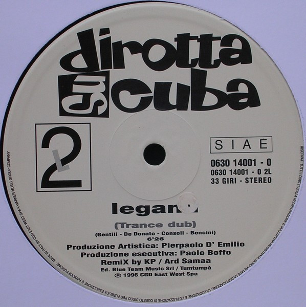 Dirotta Su Cuba - Legami | CGD East West (0630 14001-0) - 2 Dirotta Su Cuba - Legami | CGD East West (0630 14001-0) - 2