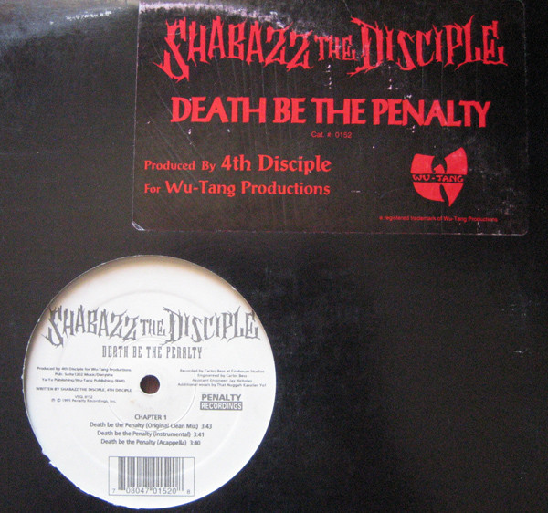 Shabazz The Disciple - Death Be The Penalty | Penalty Recordings (VSGL 0152)
