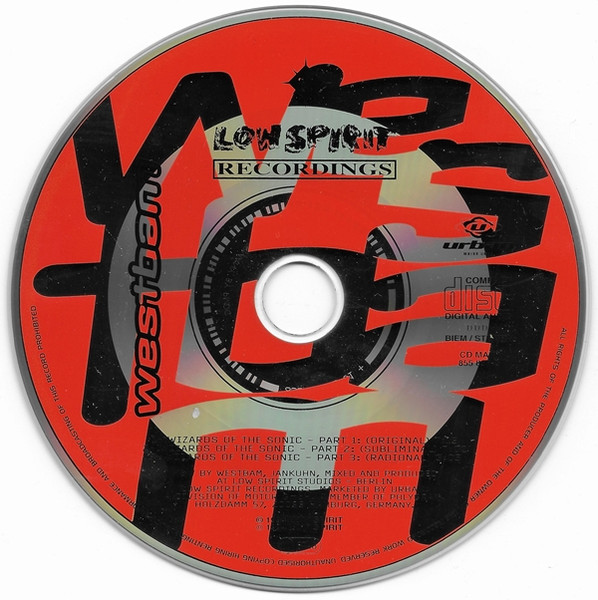 WestBam - Wizards Of The Sonic | Low Spirit Recordings (855 857-2) - 4