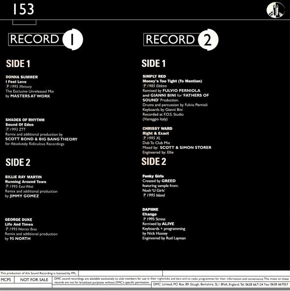 Various - Remix Culture 153 | DMC (DMC 153/1/2) - 2