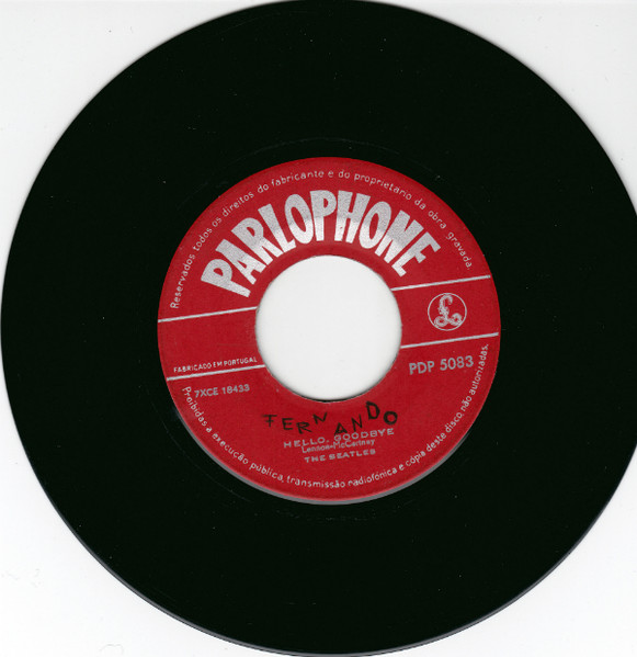 The Beatles - Hello, Goodbye | Parlophone (PDP 5083) - main