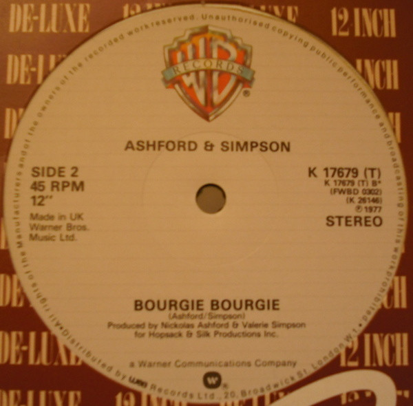 Ashford & Simpson - Love Don't Make It Right / Bourgie Bourgie | Warner Bros. Records (K 17679 (T)) - 3 Ashford & Simpson - Love Don't Make It Right / Bourgie Bourgie | Warner Bros. Records (K 17679 (T)) - 3