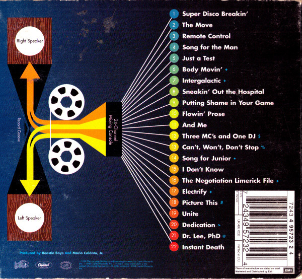 Beastie Boys - Hello Nasty | Capitol Records (7243 4 95723 2 4) - 2