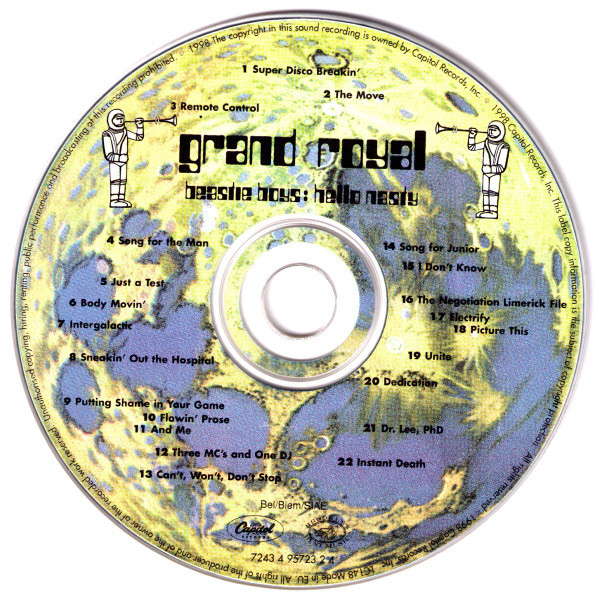 Beastie Boys - Hello Nasty | Capitol Records (7243 4 95723 2 4) - 4