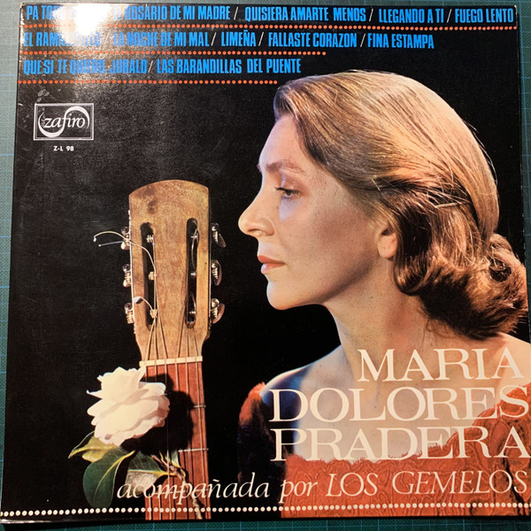 Maria Dolores Pradera Acompañada Por Los Gemelos - Maria Dolores Pradera Acompañada Por Los Gemelos | Zafiro (Z-L 98) - main