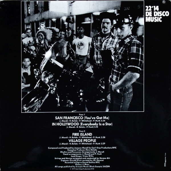 Village People - Village People | Barclay (598 059) - 2 Village People - Village People | Barclay (598 059) - 2