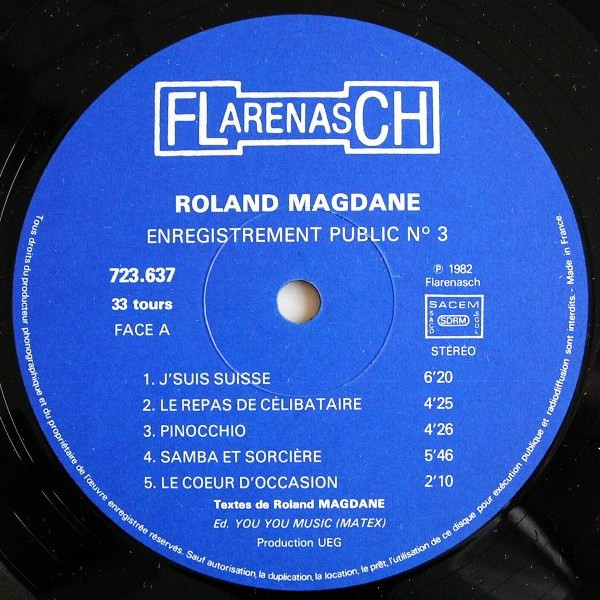 Roland Magdane - Enregistrement Public Numéro 3 | Flarenasch (723.637) - 3