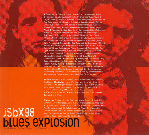 The Jon Spencer Blues Explosion - Acme | Mute (CDSTUMM154) - 4