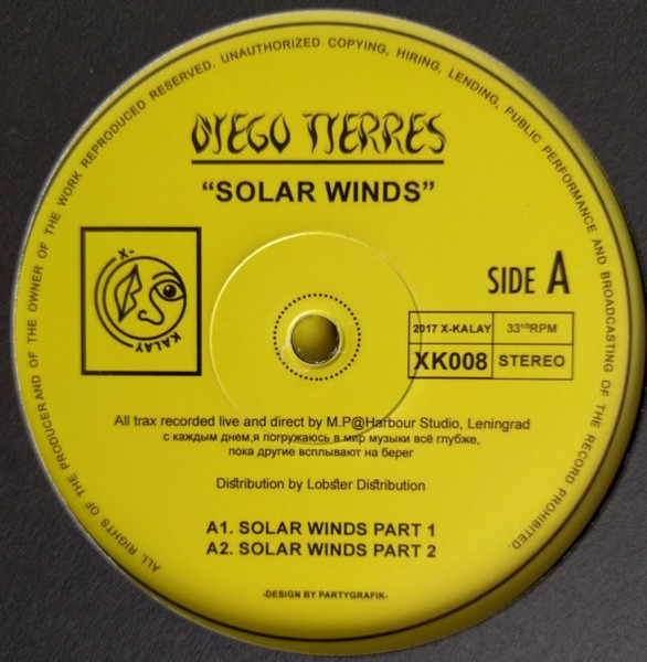 Diego Tierres - Solar Winds | X-Kalay (XK008) - main Diego Tierres - Solar Winds | X-Kalay (XK008) - main