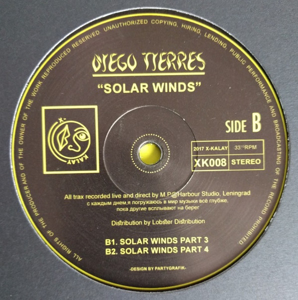 Diego Tierres - Solar Winds | X-Kalay (XK008) - 2 Diego Tierres - Solar Winds | X-Kalay (XK008) - 2