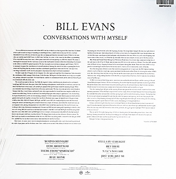Bill Evans - Conversations With Myself | Verve Records (0600753458914) - 3