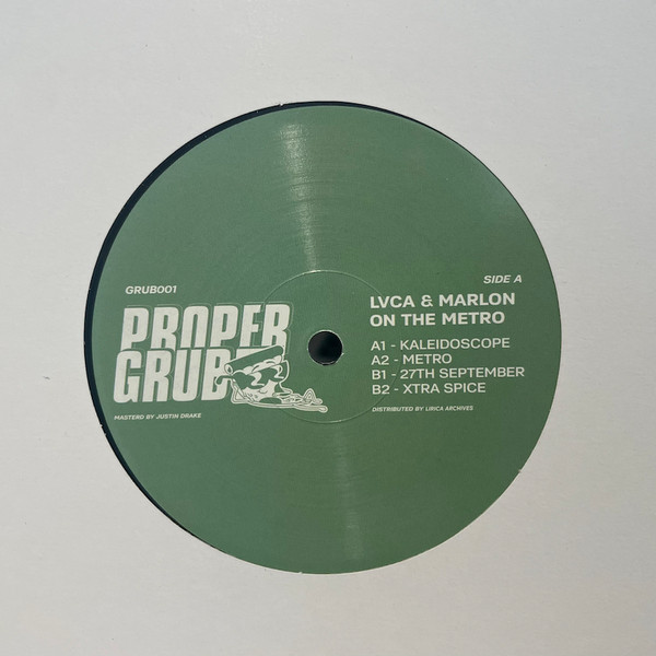 LVCA & Marlon Lopez Holden - On The Metro | Proper Grub (GRUB001)