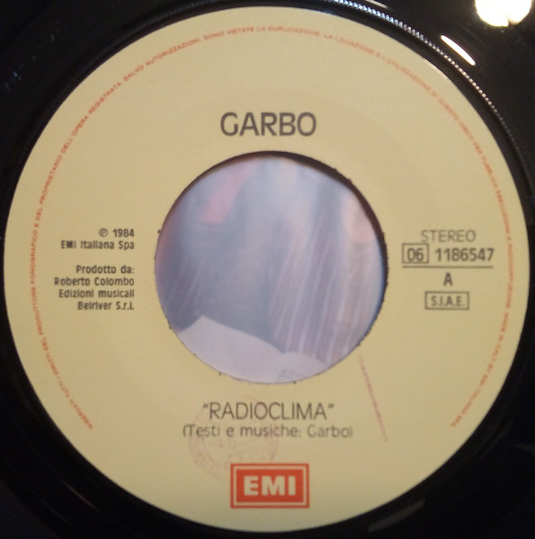 Garbo - Radioclima | EMI (06 1186547) - 3