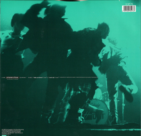 Tin Machine - Prisoner Of Love | EMI USA (12 MT 76) - 2