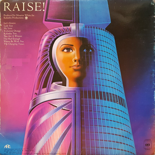 Earth, Wind & Fire - Raise! | CBS (S 85272) - 4 Earth, Wind & Fire - Raise! | CBS (S 85272) - 4