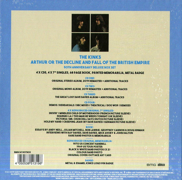 The Kinks - Arthur Or The Decline And Fall Of The British Empire | BMG (BMGCAT407BOX) - 2