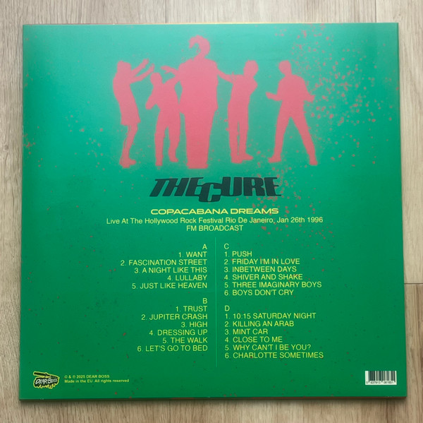 The Cure - Copacabana Dreams 2LP | Dear Boss. (JACK 079CV) - 2 The Cure - Copacabana Dreams 2LP | Dear Boss. (JACK 079CV) - 2
